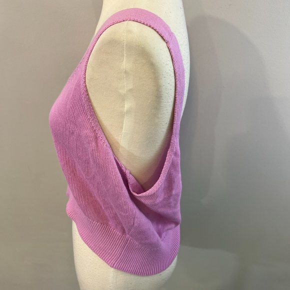 NWOT BP Plus Size Women's Everyday‎ Purple Sweater Tank (1X) - Picture 5 of 10